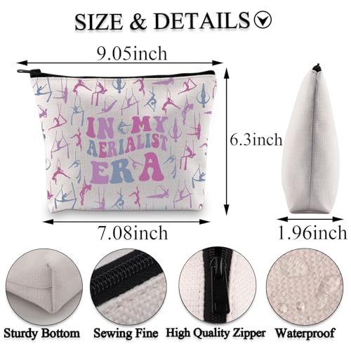 PLITI Aerial Silks Dancer Gift Aerial Yoga Lover Gift Aerialist Yogi Dance Gift in My Aerialist Era Aerialist Makeup Bag (My Aerialist bagU) - Image 2