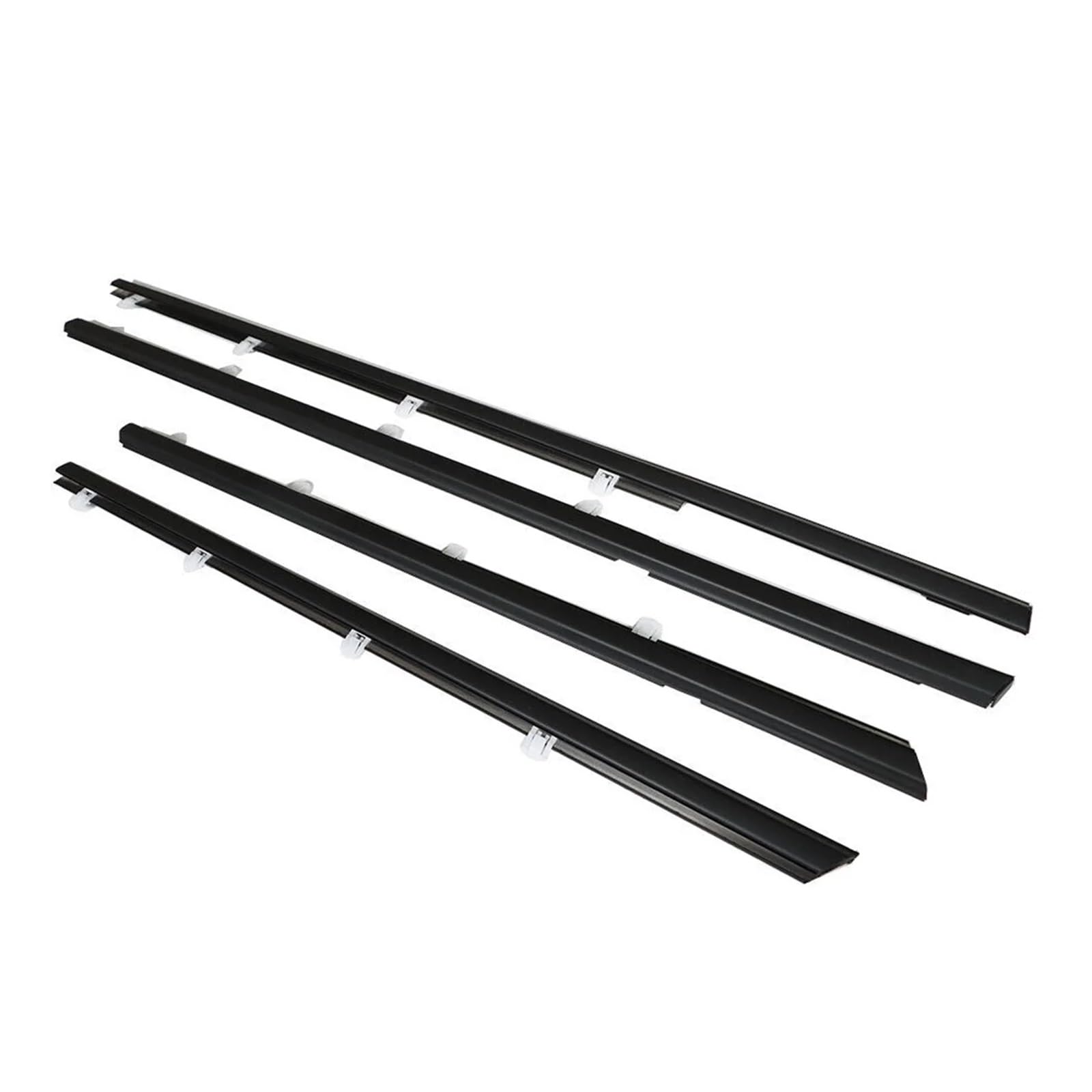 Iukmrt One Color For Civic 12-15 Car Outer Door Windows Rubber Weatherstrip Waterproof Pressure Strip Sealing Car Door Seal Protector