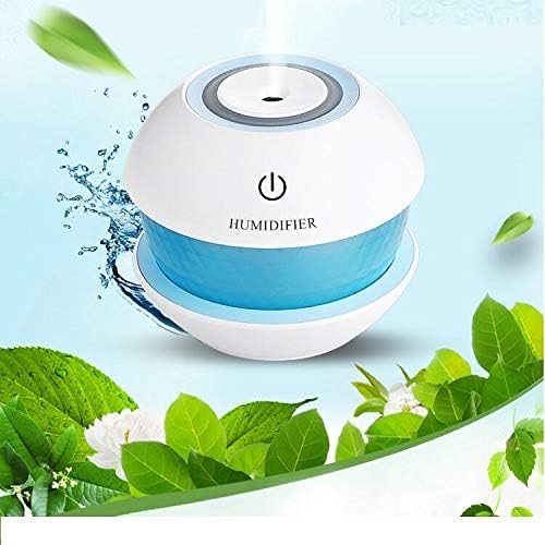 NP Magic Drill Humidifier USB Mini Humidifier Car Atomizer Ultrasonic Household Humidifier (Color : Pink)