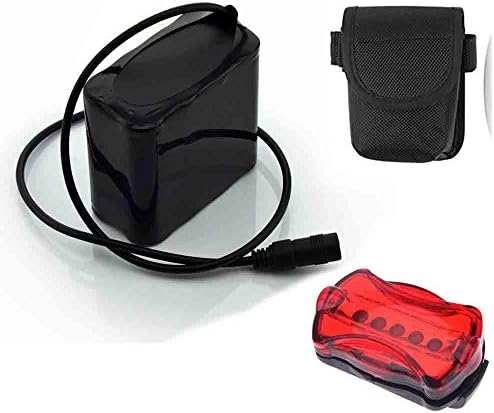 FirstRank High Capacity 8x18650 8.4V 8800mAH Rechargeable Lithium-ion Battery Pack for Cree LED XM-L T6 Bike Bicycle Head Light Headlamp Headlight