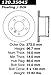 Centric Parts 120.35045 Premium Brake Rotor with E-Coating