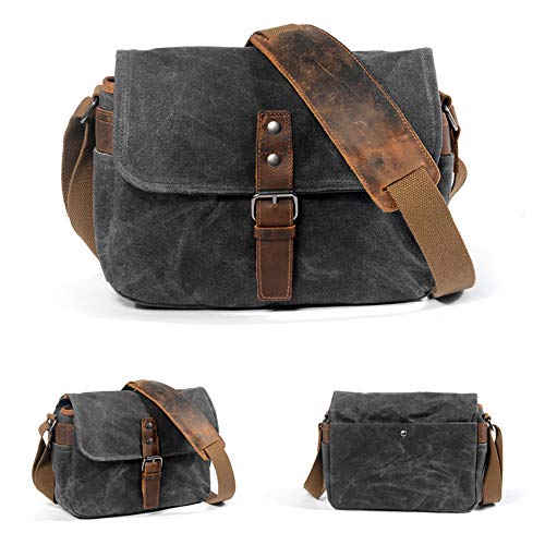 Bolsa de cámara de Lona para cámaras SLR y DSLR  Gran Capacidad  Impermeable  a Prueba