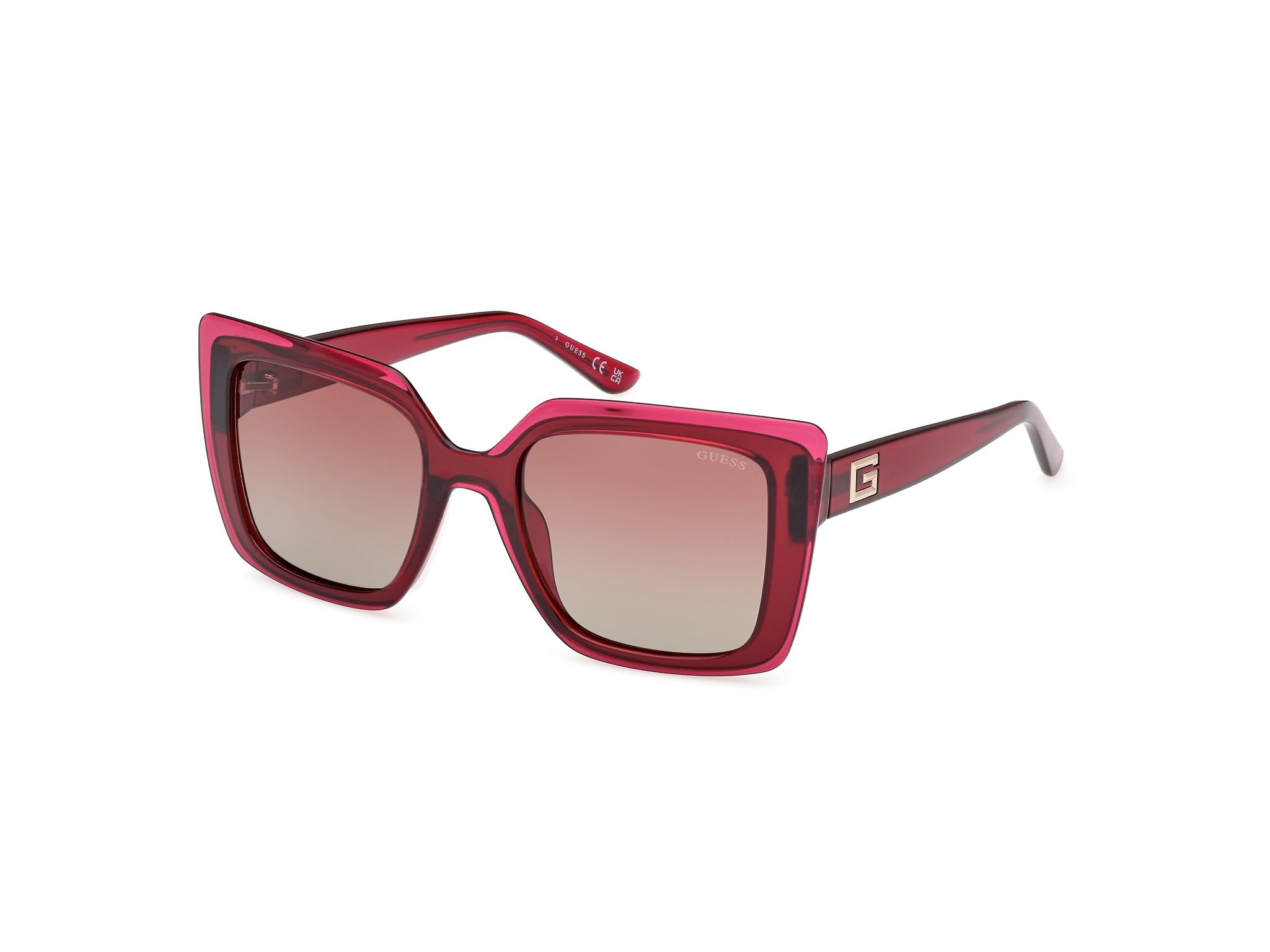 Guess GU7908 69T shiny bordeaux 52/20/140 WOMAN Sunglasses