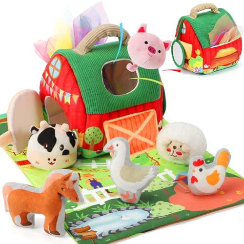Montessori Surprise Barn with Animals