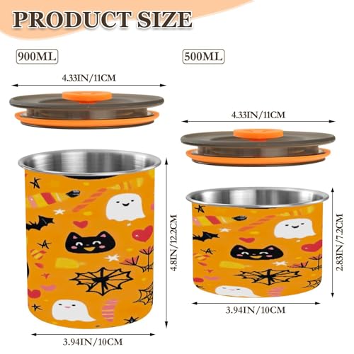 Envase Hermético de Acero para Café 17oz miniatura 2