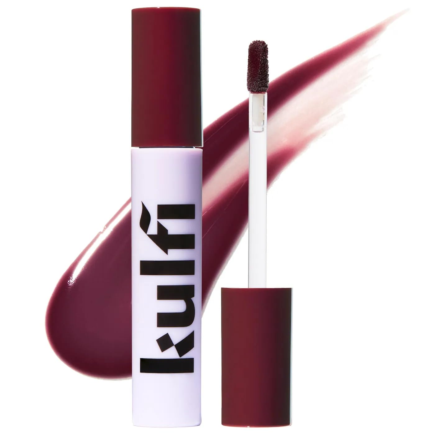 Kulfi Lassi Lips Staining Long-Lasting Moisturizing Lip Oil | Color: Fig - deep mauve plum 0.12 oz / 3.8 mL