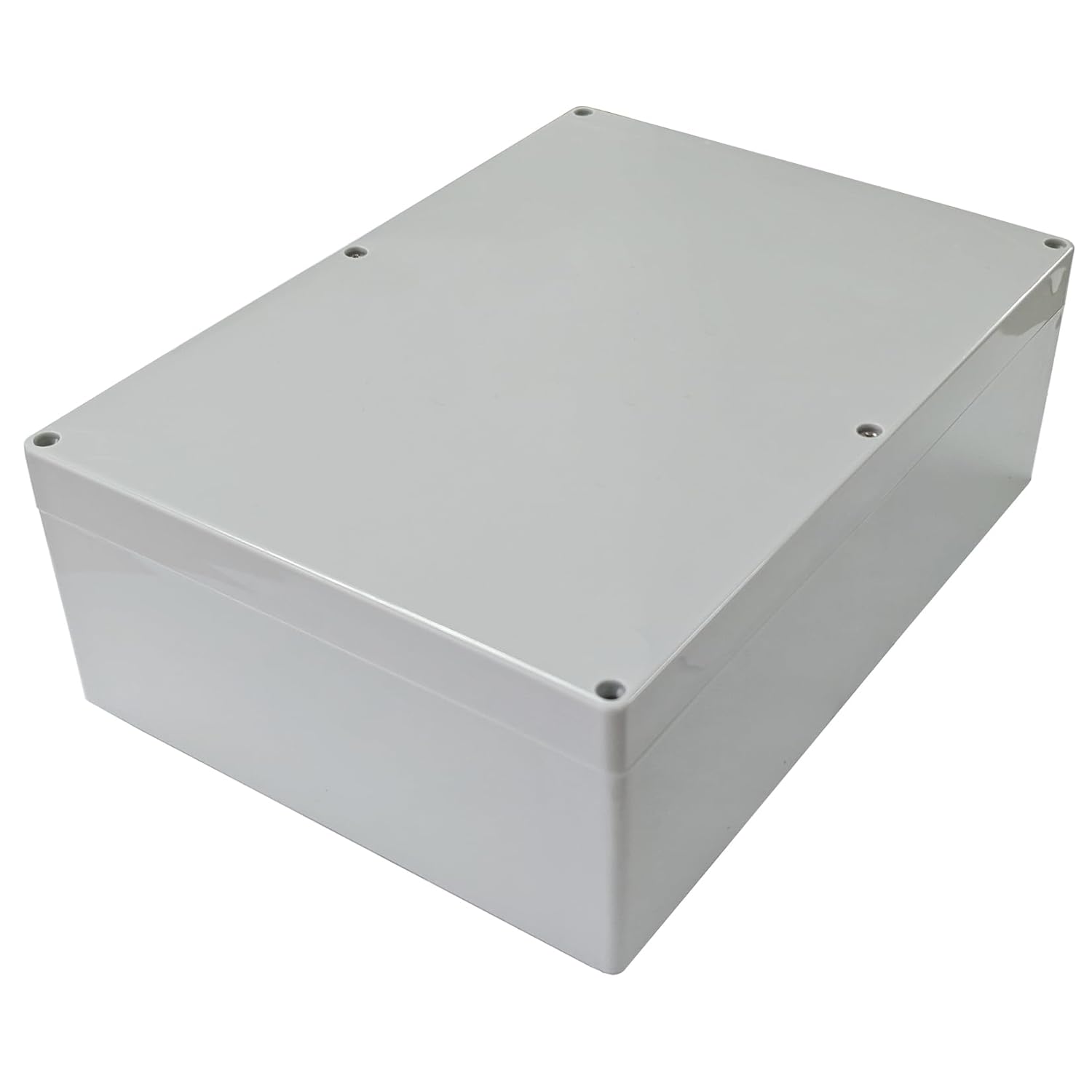 Waterproof Dustproof IP65 ABS Plastic Junction Box Universal Electric Project Enclosure Pale Grey 11.4 x 8.2 x 3.9 Inches