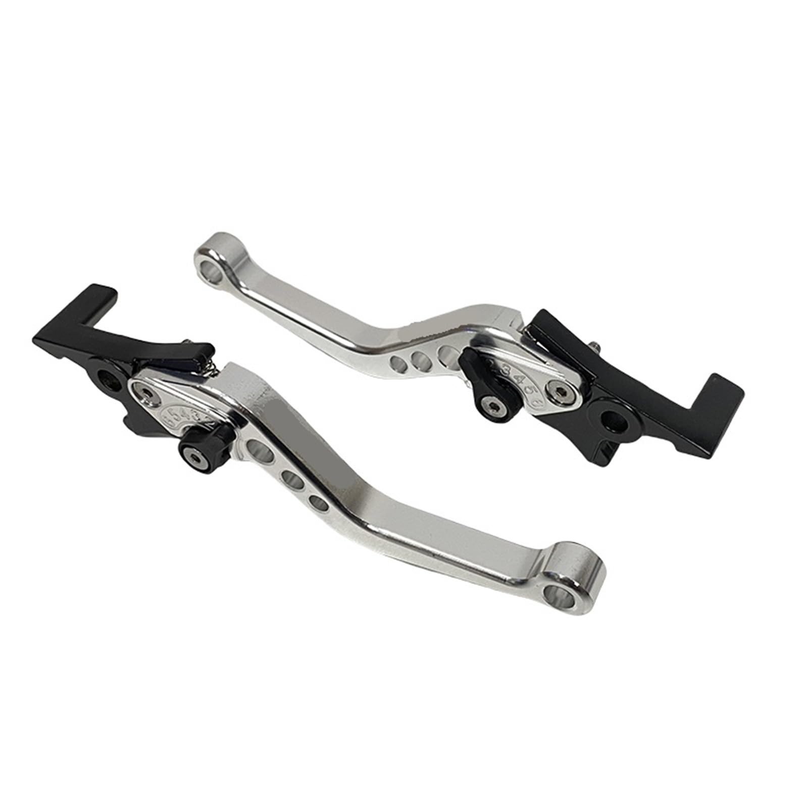 Onmaweyb C Brake Lutch Lever Bike Fit For Scooters D7ya Gy6 Modified Parts Adjustable Double Dis Brake Motorcycle Modification Accessories Handle Lever(C)