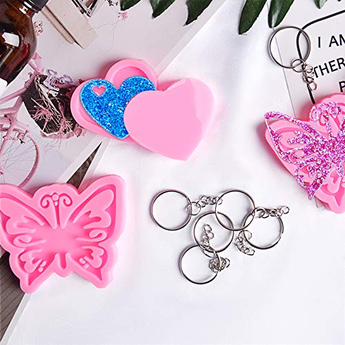 Kalolary 4 Pezzi Stampi per Resina 20 Pezzi