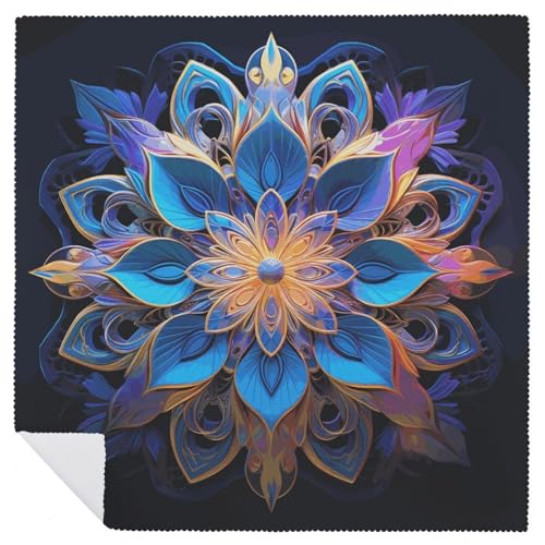 Servilletas de Tela Mandala Rectangulares 18.7" x 18.7" miniatura 6