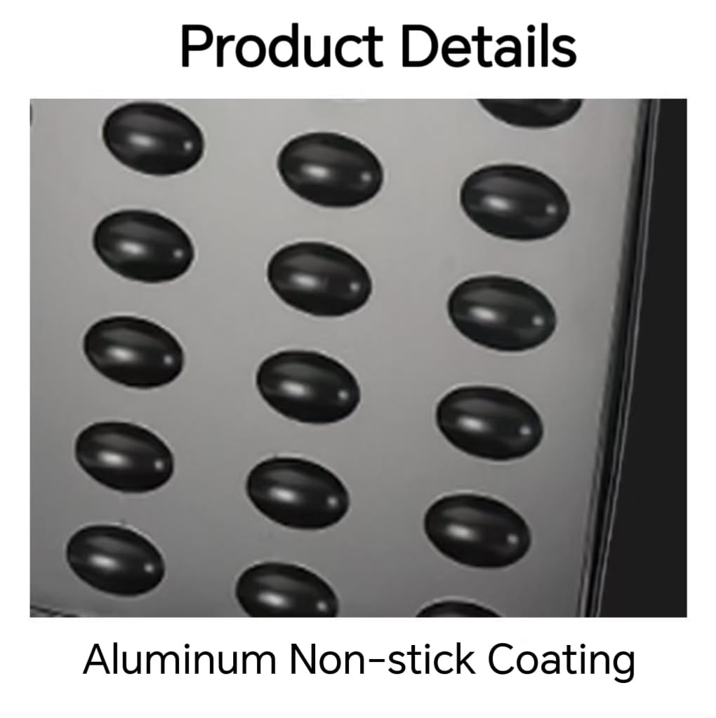 Máquina eléctrica para hacer galletas de nuez de 24 agujeros, máquina eléctrica de nuez para aperitivos, máquina de sándwich, máquina de sándwich, fabricante de moldes de nueces eléctrico, 6