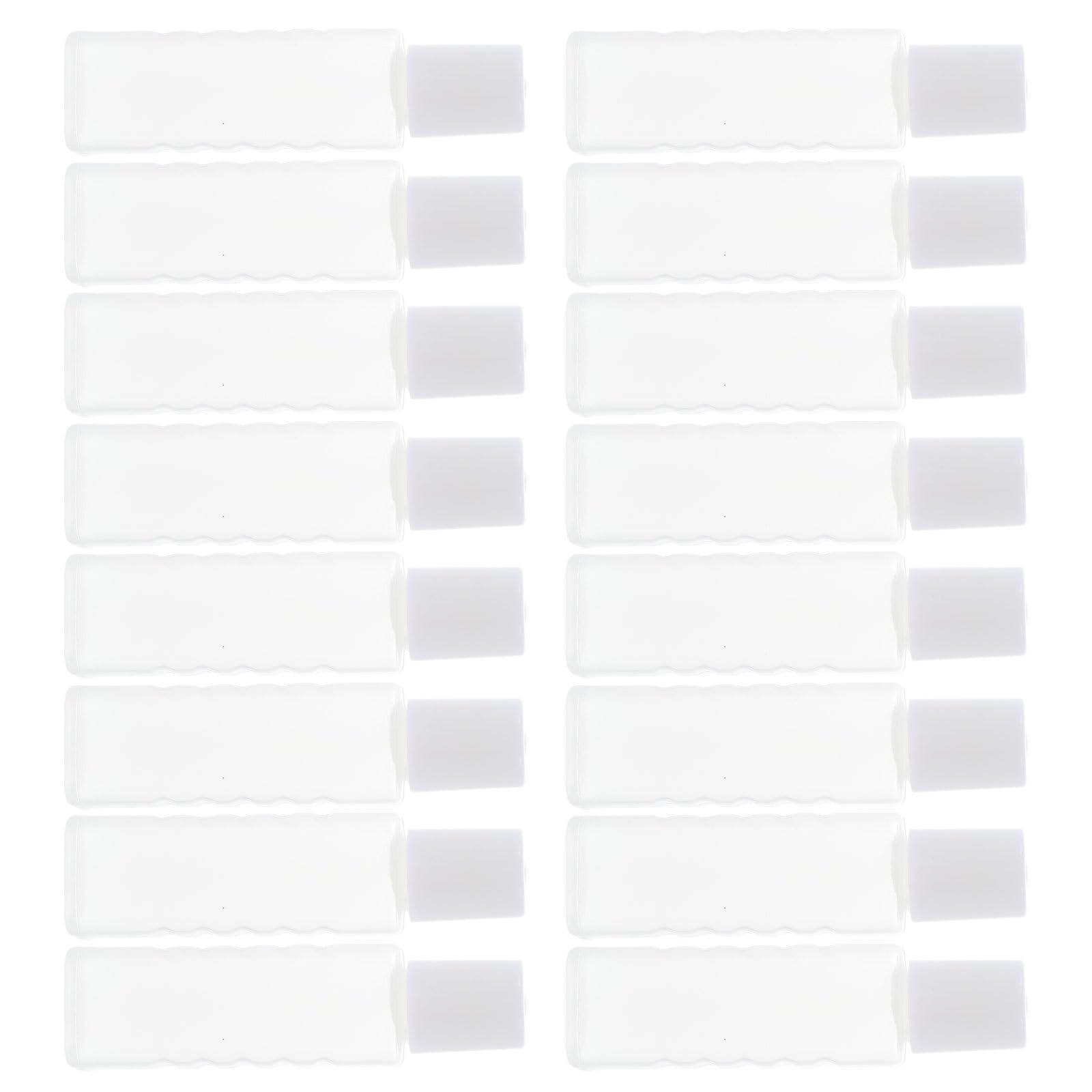 Contact Lens Solution Bottles 25Pcs Leak-Proof Plastic Refillable Mini Liquid Containers for Travel Eye Care Accessories