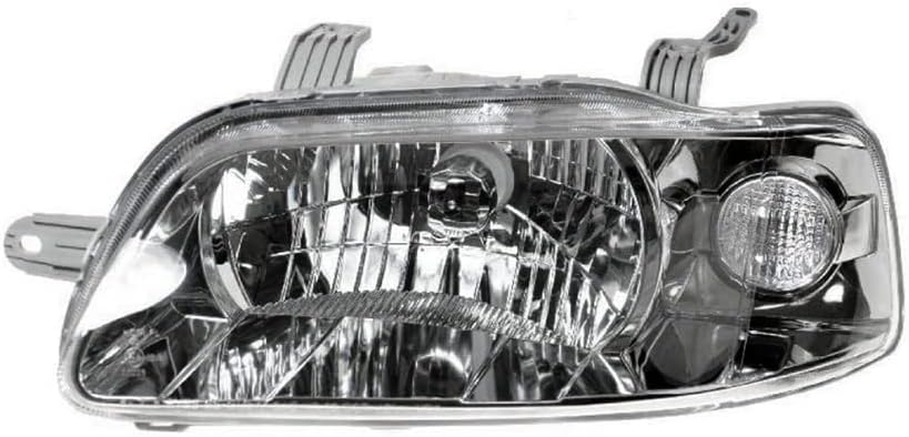 Nuevo faro halógeno izquierdo compatible con Chevrolet Aveo 5 Hatchback Sedan 2004 2005 2006 por números de pieza 96540253 GM2502241