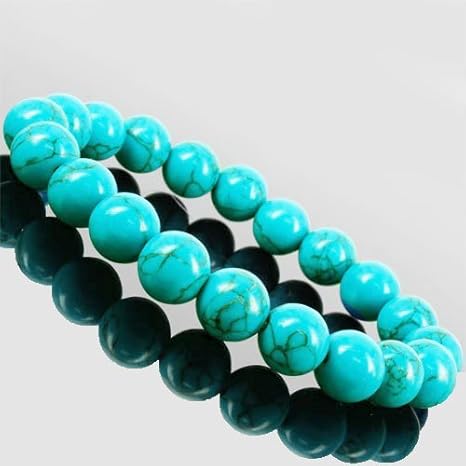Amazon お守り 天然石 グリーンターコイズ ブレスレット 10mm インテリア オンライン通販