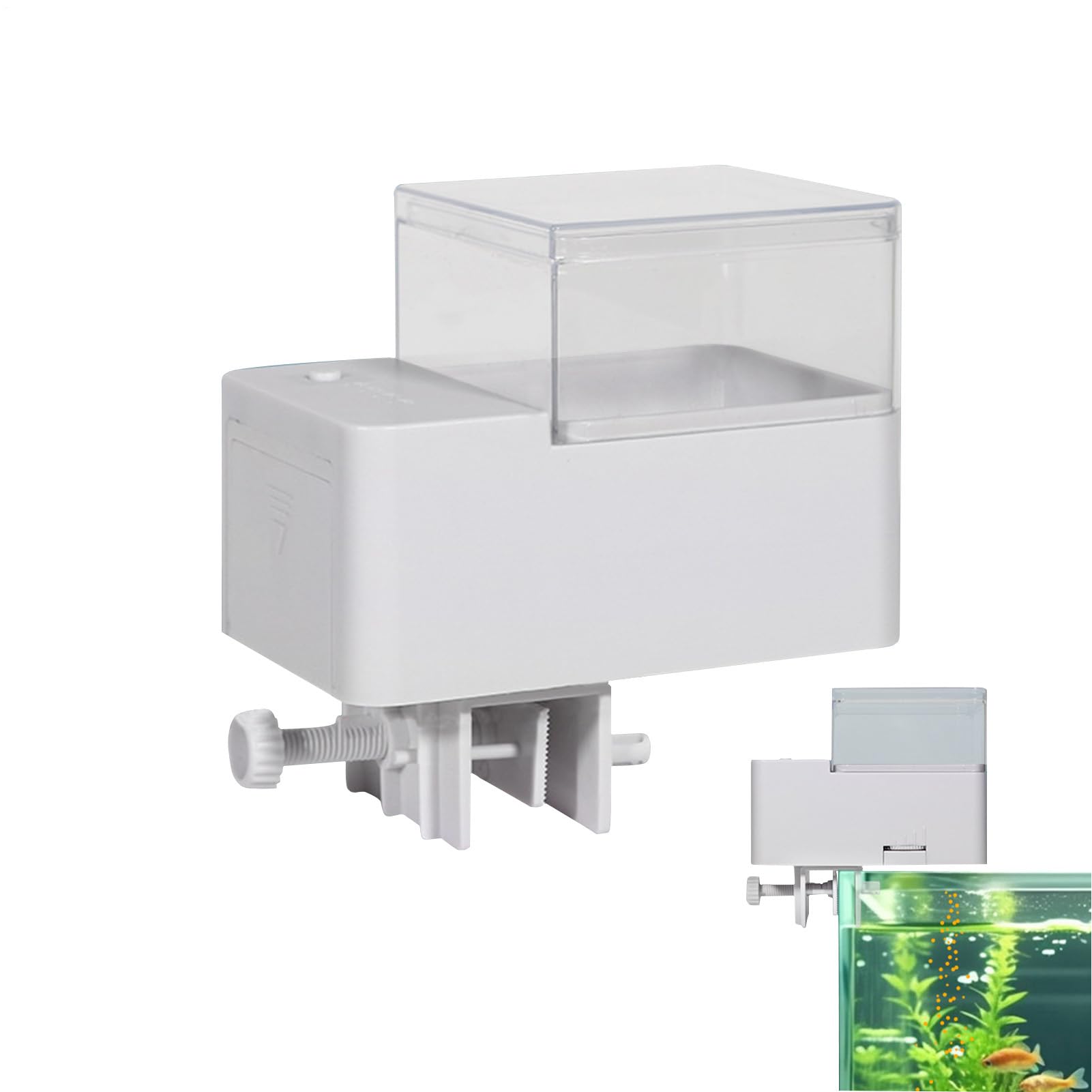 Distributeur automatique de poissons et tortue pour aquarium d'eau douce