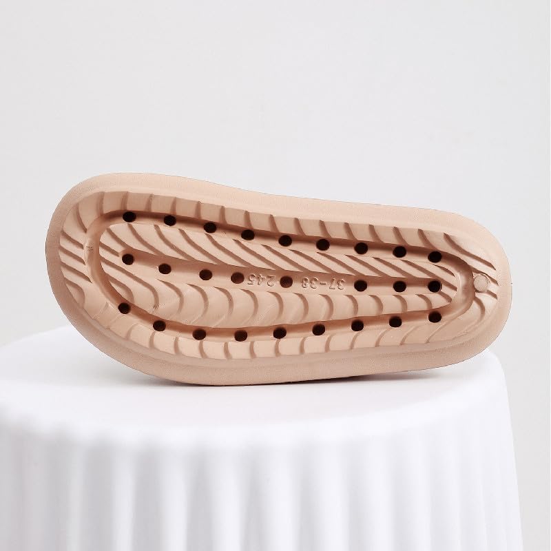 Summer Floral Two-Way Wear Slippers Cute Home Slippers Room Preppy Pink Slippers for Women Girl Sandals for Indoor Outdoor4