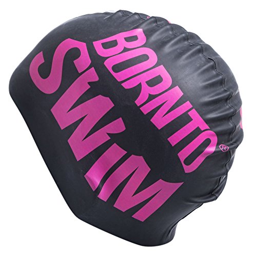 Boron NTO Silicone Swim Swimming Cap for
