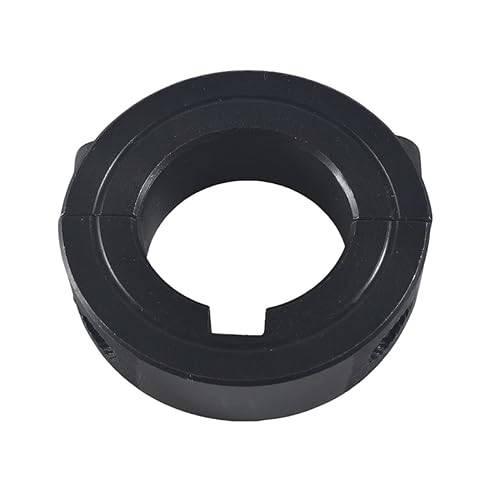 Miniatura 4 de 4 X 1" Lock Collar Abrazadera Go Kart Eje Cojinete Collares Piñón Buje Cerraduras Negro