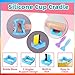 3-Size Tumbler Clamp for Sublimation,Cup Cradle for Crafting Tumblers,Sublimation Cup Holder Clamp for 20oz 30oz Cups,Mug Clamps for Sublimation,Tumbler Wrapper