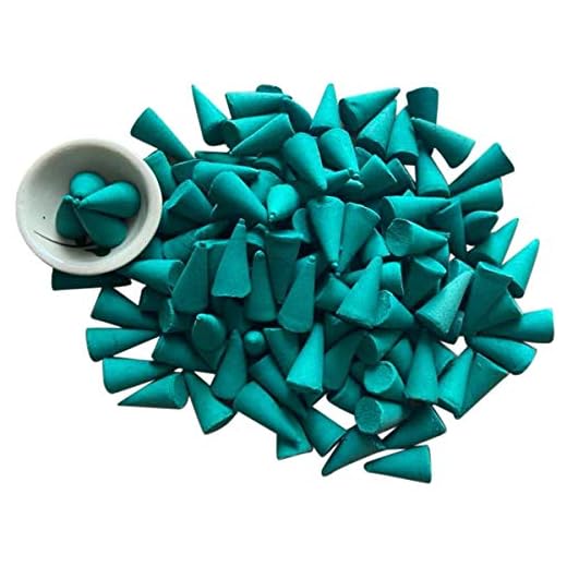 Lemongrass Citronella Incense Cones - 120 Cones - Free Ceramic Burner Perfect Aromatherapy Smells
