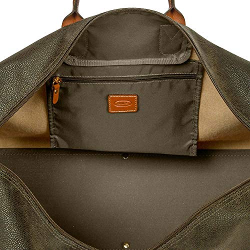 Bric's Life 22 Inch Cargo Overnight Duffle Bag Weekend Duffel, Olive