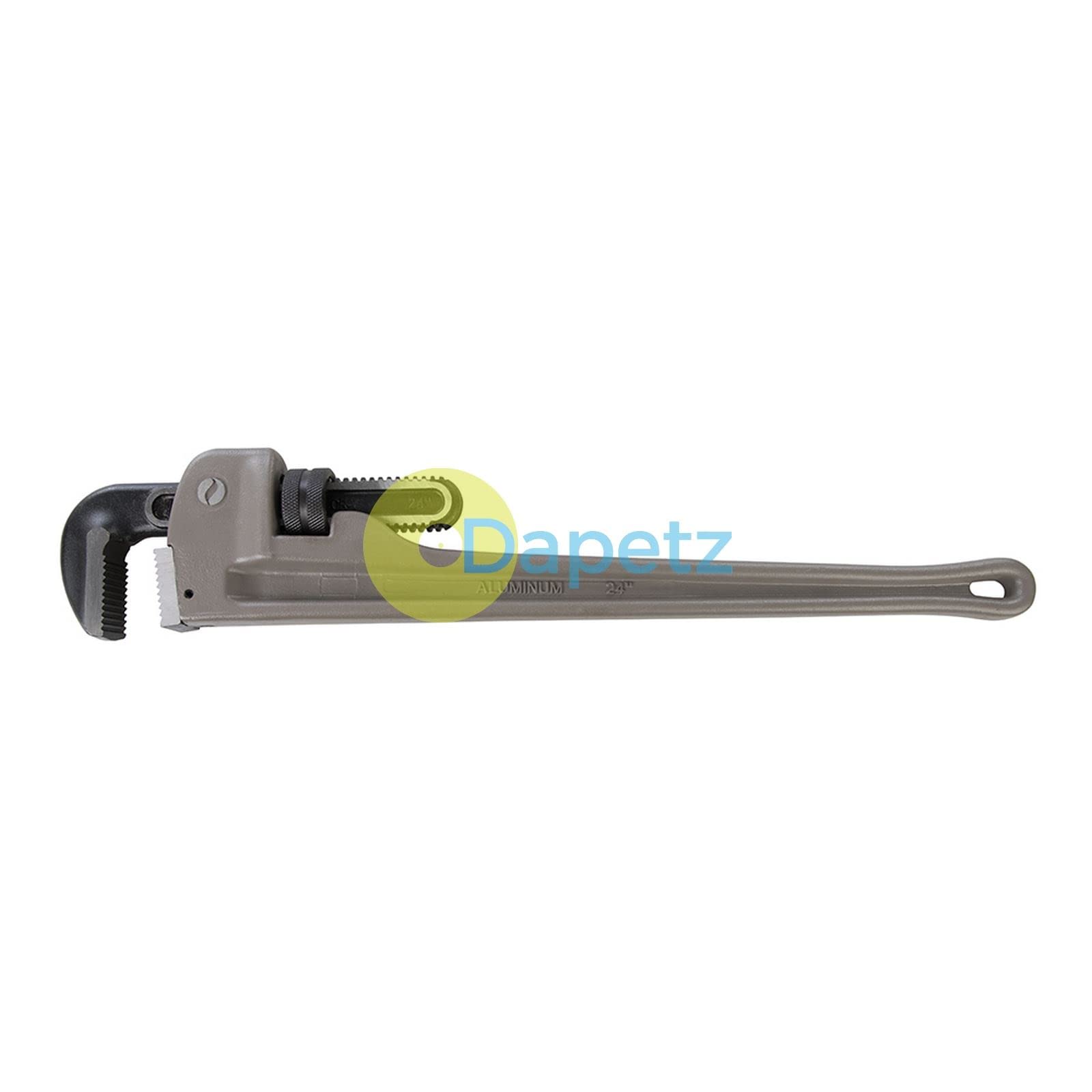 Dapetz ® Llave de tubo de aluminio Corossion resistente con la capa ondulada 610mm/24" del polvo