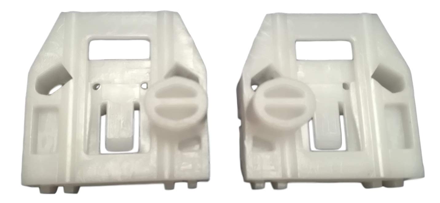 Twowinds - Kit Alzacristallo 1M0837461 Compatibile con Seat Leon (1999-2006), Toledo (1998-2004) - Porta Anteriore Sinistra (lato guida) - Regolatore Finestrino (4 pezzi)