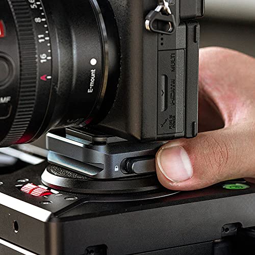 Pgytech Quick Release Plate +Adapter W/Arca Swiss Interface Camera Quick Release Plate & Clamp For Sony/Nikon/Fuji/Dji Quick Setup Mount W/ 1/4" To 3/8" Screw Thread Gimbles Sliders Tripods Adapter #TOP6