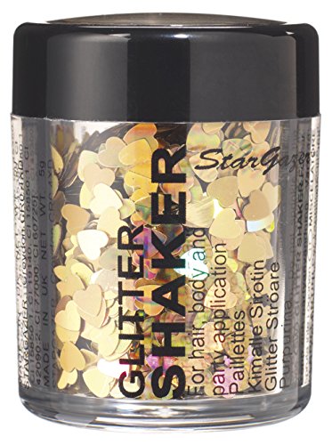 Stargazer forme glitter, Gold Heart