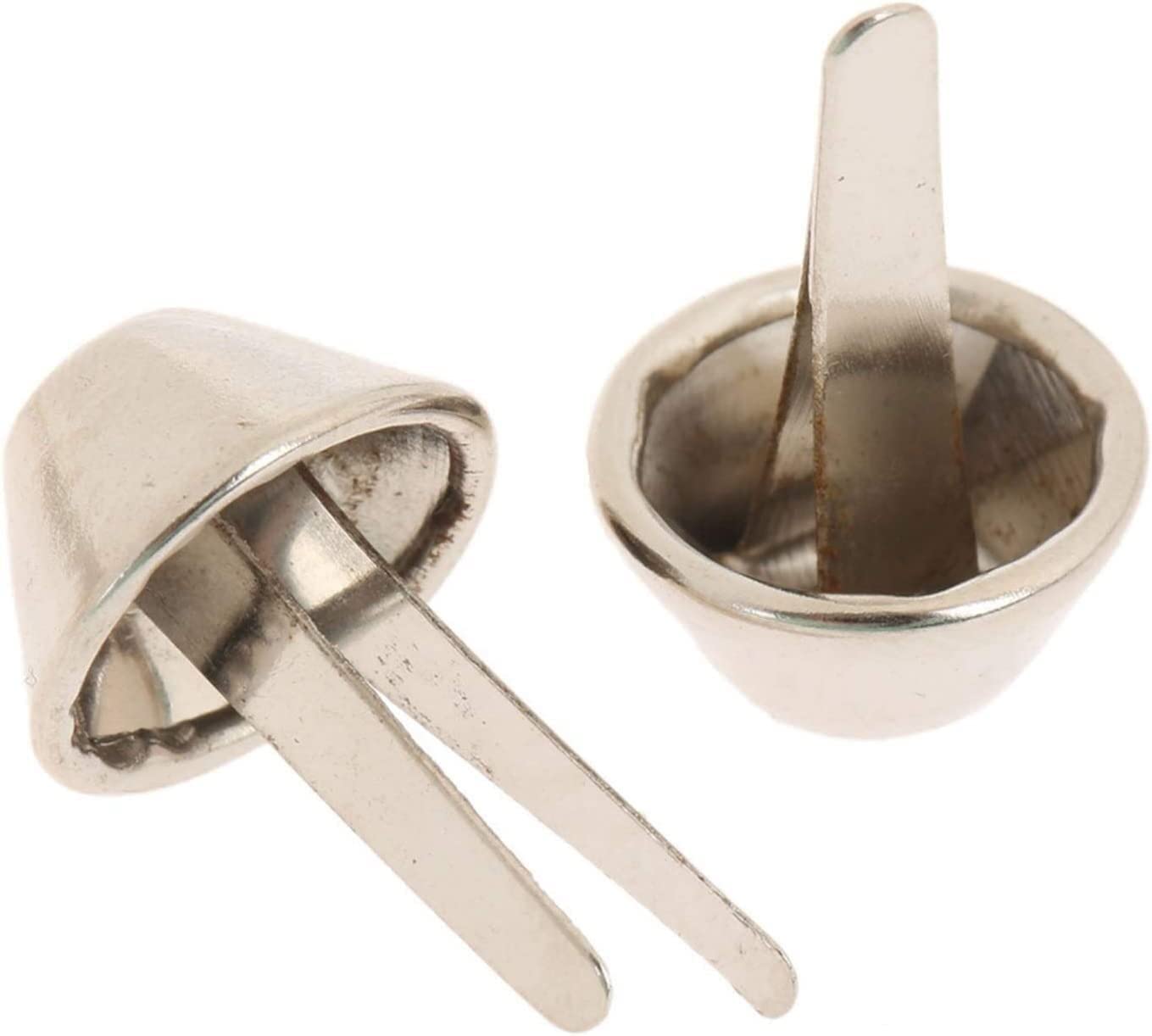 Lot de 50 punaises for sac à main, bagages, pieds, seaux en fer, têtes de clous, clous de boîte, matériel de 12 mm, adapté à l'école et au bureau