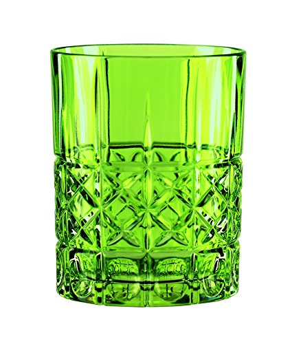 Nachtmann Whisky Glas 345 ml, Grün, Highland, 97444, Whiskyglas aus Kristallglas, Tumbler spülmaschinenfest – Ansicht 1