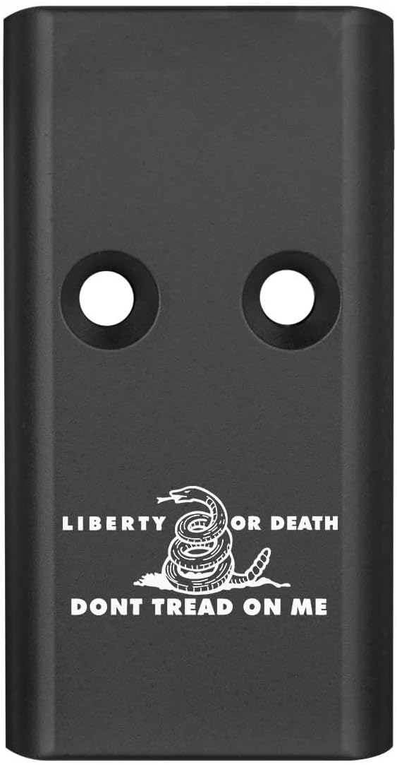 NDZ Performance MOS Optic Cover Plate for Glock Gen 4 & 5 – Aluminum – Fits G17 G19 G22 G23 G34 G35 G40 G41 G45 G47 – Choose Plate Color & Laser Engraving – Made in USA