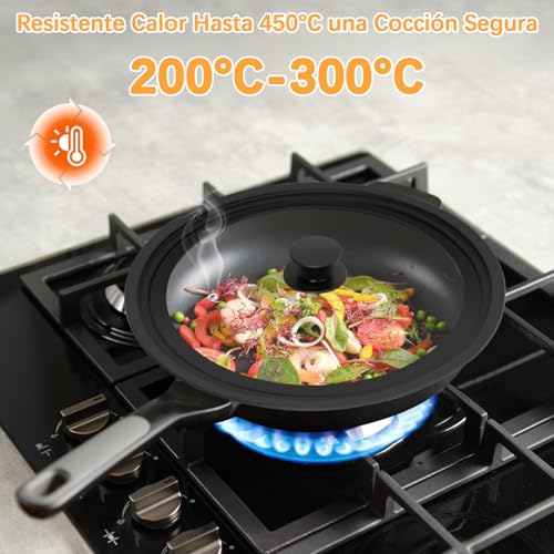 Opiniones de Tapas de sartenes para saltear para comprar online. 24 Imagen adicional