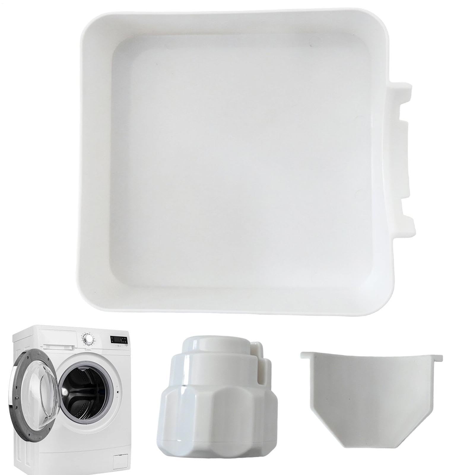 Bandeja de lavadora antifugas para proteger el suelo de condensación