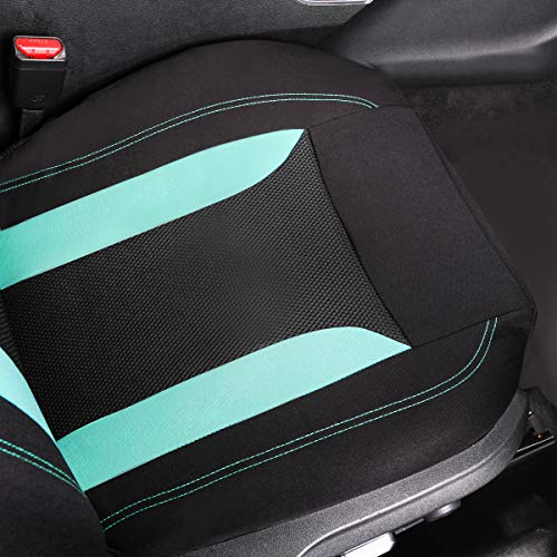 image for CAR-GRAND Universal Fit Sporty Breathable Mesh and Fabric Car Seat Cov