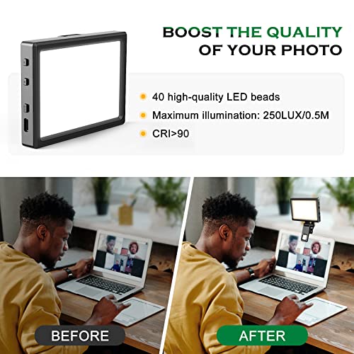 Aureday Rechargeable Selfie Light, Clip-On Led Ring Light For Phone, Laptop, Tablet And Computer, Portable Phone Light For Selfie/Video Conference/Zoom Call/Photography/Makeup/Picture #TOP4