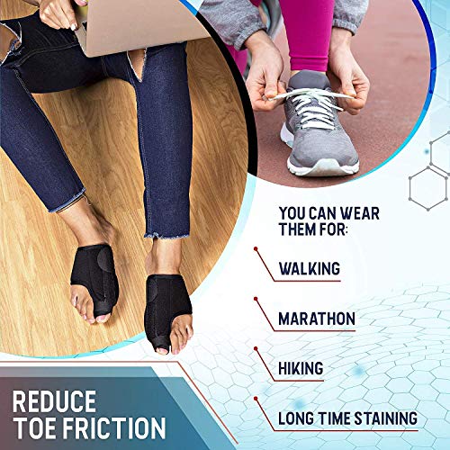 Bunion Corrector and Bunion Relief - Orthopedic Bunion Splints Big Toe Straightener for Hallux Valgus