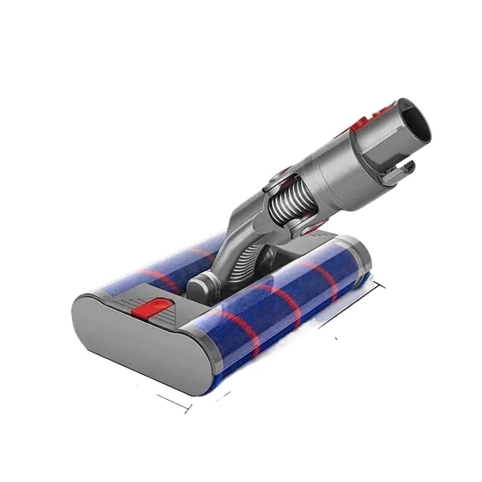 Cepillo de piso con cabezal de rodillo barredor suave for aspiradora, Compatible con Dyson, V7 V8 V10 V11