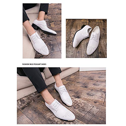 Vernice Pelle da Uomo Scarpe Stringate Oxford