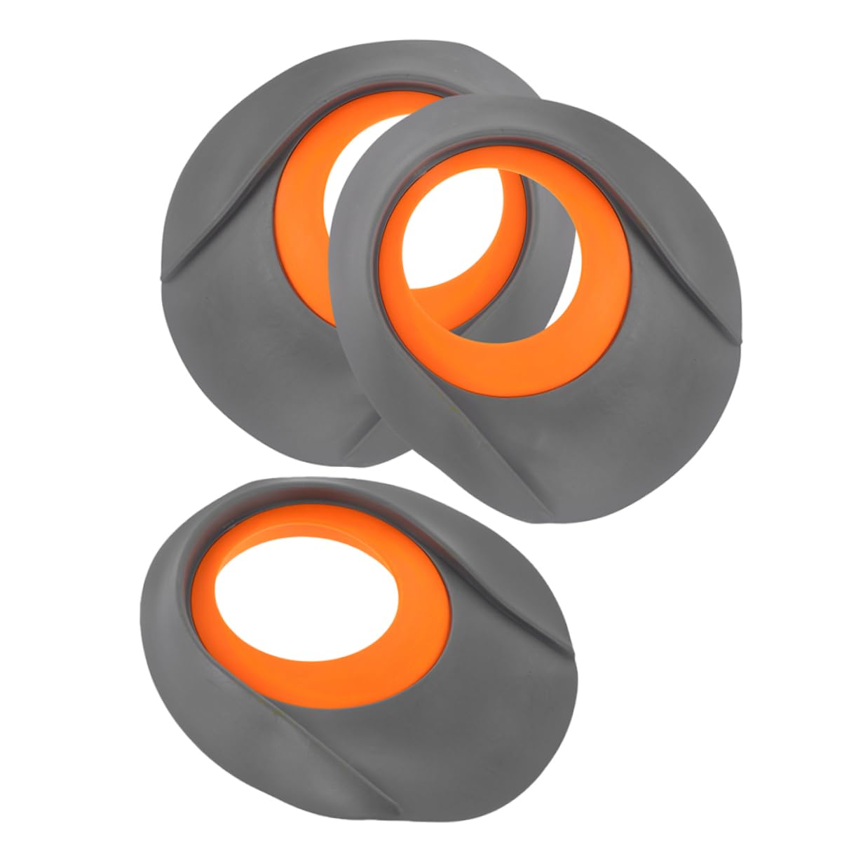 3pcs Golf Practice Cup: Plastic Golf Hole Training Training Putters for Men Women Office Backyard Garage Accessories Grey