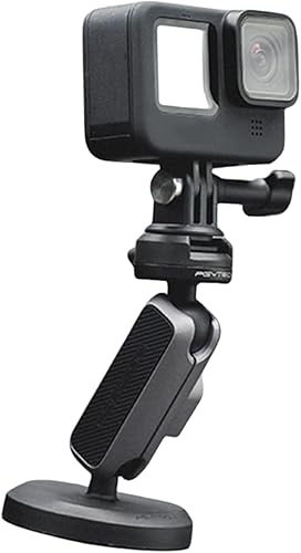 Miniatura 3 de Levigo Soporte magnético de montaje para cámara deportiva con cabezal de bola de rotación para Insta360 Go 3one X2X3RS, soporte de montaje de cámara