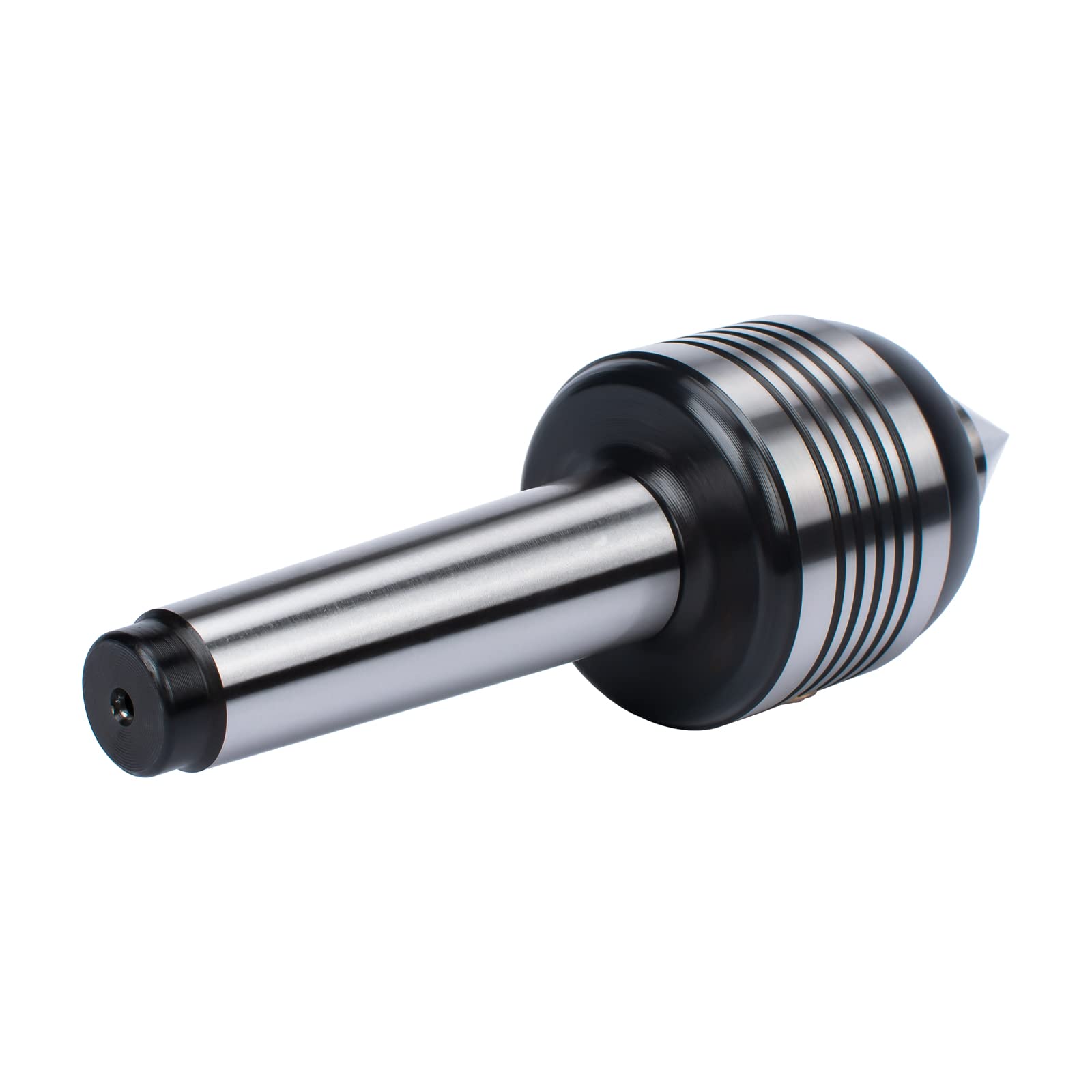 Accessorio Tornio Per Tornitura Conica Di Precisione (METRIC, 3MT): Attacco Girevole Con Contropunta E Punto Morto Temprato, Scorrimento 25mm - 3