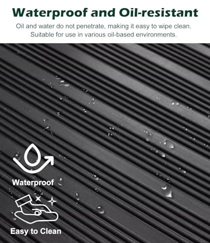 Tapis de sol antidérapant haute tension vert en caoutchouc premium pour tableau 6 kV