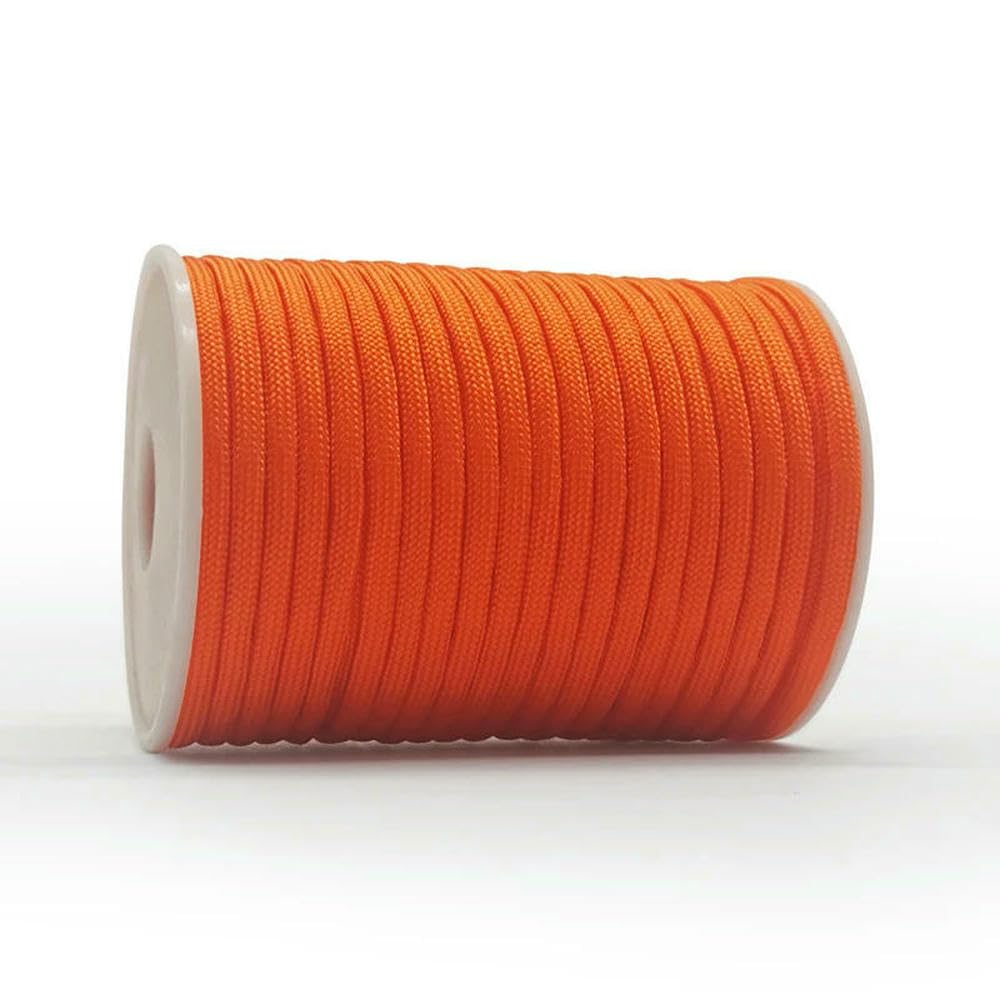 Abschleppseil, 7-Kern 550 Paracord 4mm Fallschirmschnur 30M-100M Outdoor Camping Survival Seil Kit(03,100M)