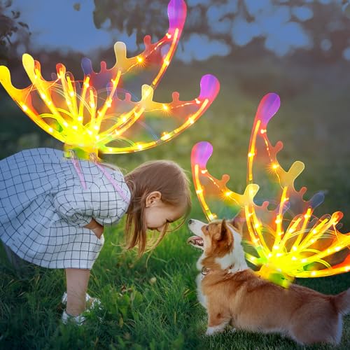 Alas Elfo Mariposa con Luces LED para Perro Mediano miniatura 2