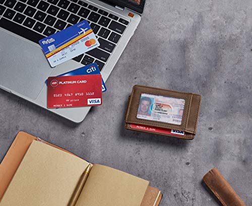 Toughergun Men's Slim RFID-Blocking Wallet w/ Money Clip - image 8
