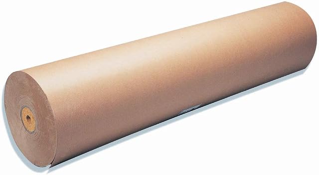 Clairefontaine 295771C 1 rolka papieru typu kraft (idealny do technik suchych, 400 x 0,70 m, 60 g) brązowy