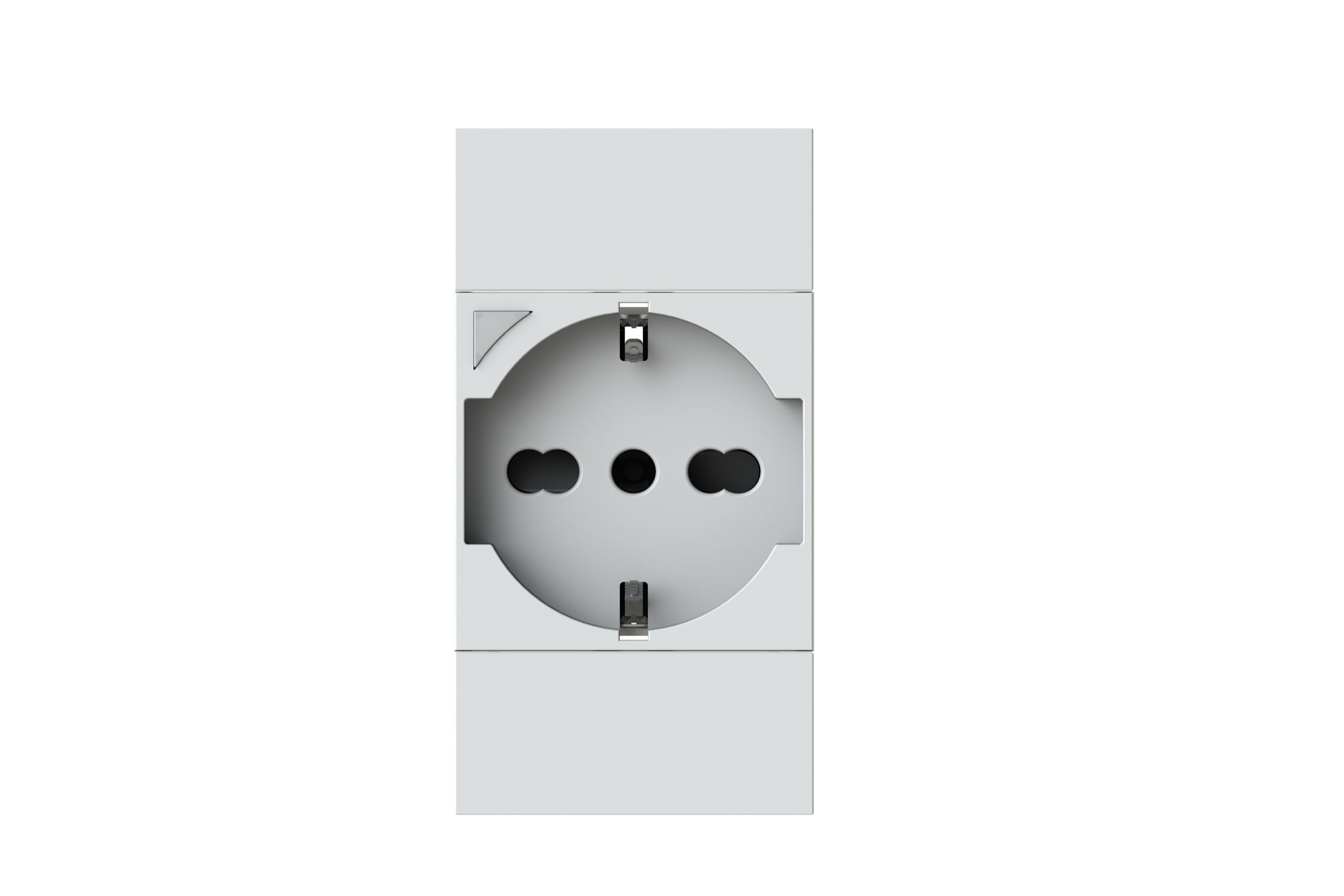 P40 Smart compatible Bticino LivingNow blanc prise encastrable compacte