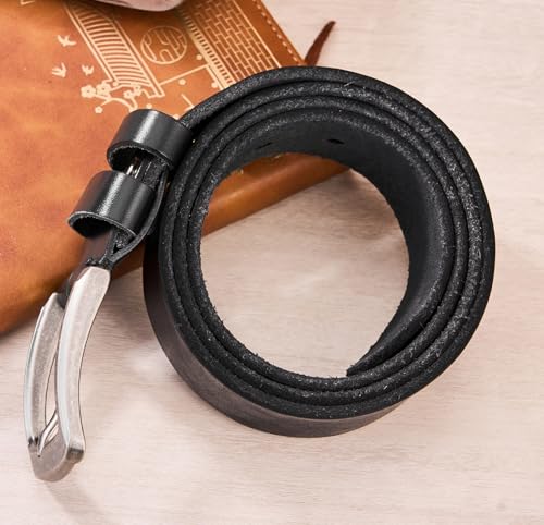 Full Grain Genuine Leather Belt – Casual to Dress, Big & Tall Sizes Available4