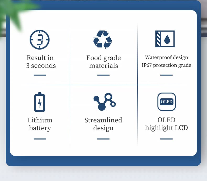 Portable Edible Oil Rapid Detector Handheld Edible Oil Quality Frying Oil Quality Polar Components Rapid Detector